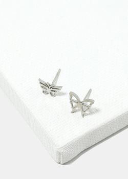 3-Pair Butterfly Stud Earrings  JEWELRY - Shop Miss A