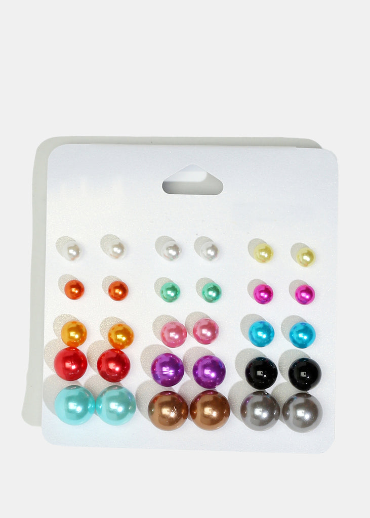 15-Pair Ball Stud Earrings  JEWELRY - Shop Miss A