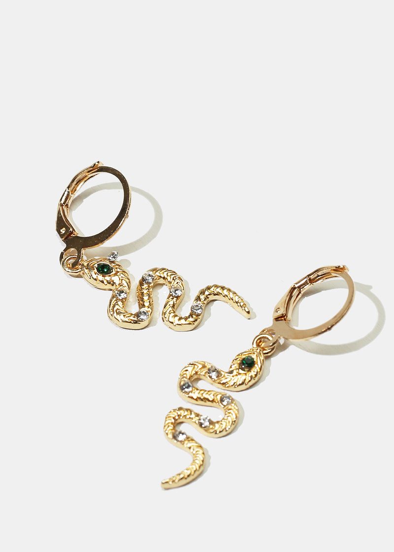 Snake Dangle Earrings  JEWELRY - Shop Miss A