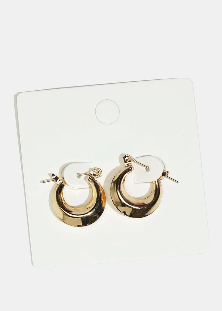 Small Hoop Earrings Gold JEWELRY - Shop Miss A