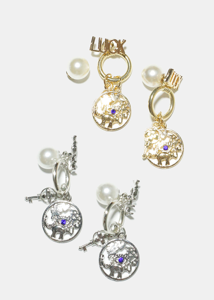Luck Pearl Earrings  JEWELRY - Shop Miss A
