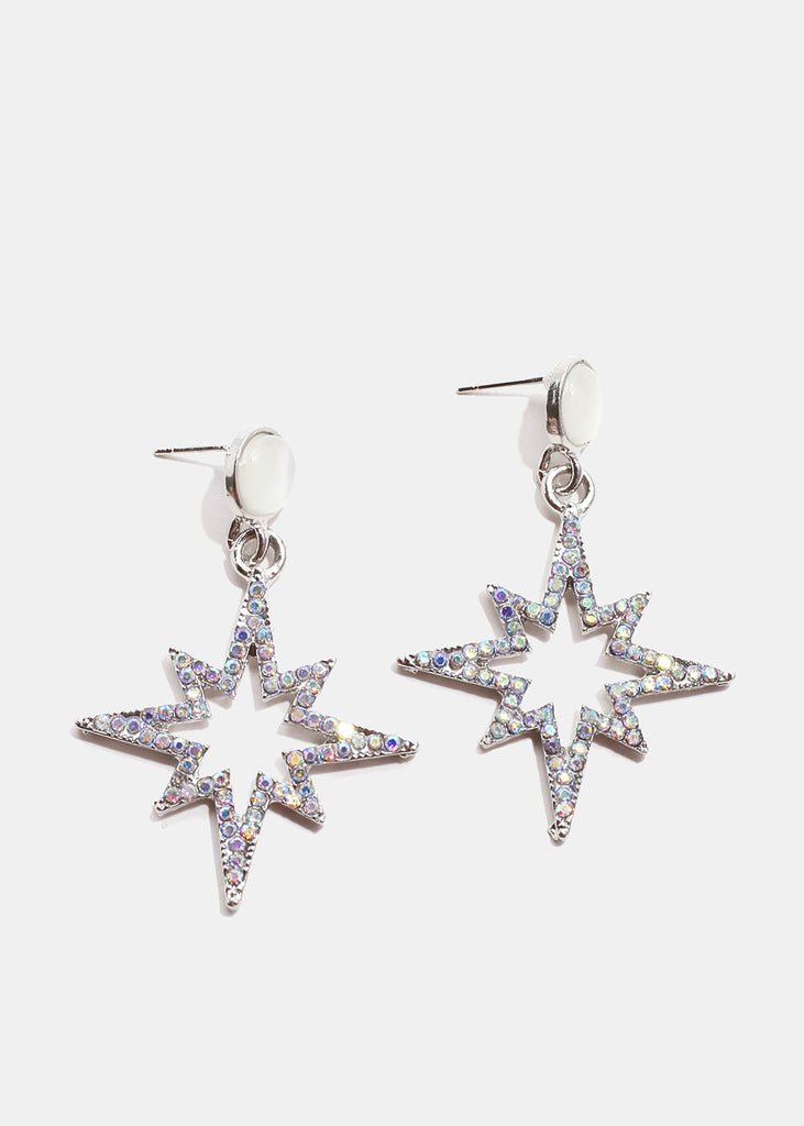 Star Earrings S. Clear JEWELRY - Shop Miss A