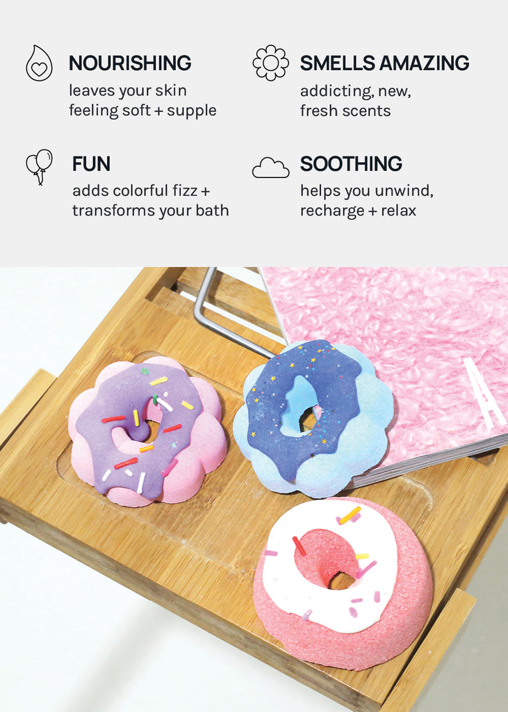 AOA Donut Bath Bomb- Glazed Heaven  SPA - Shop Miss A