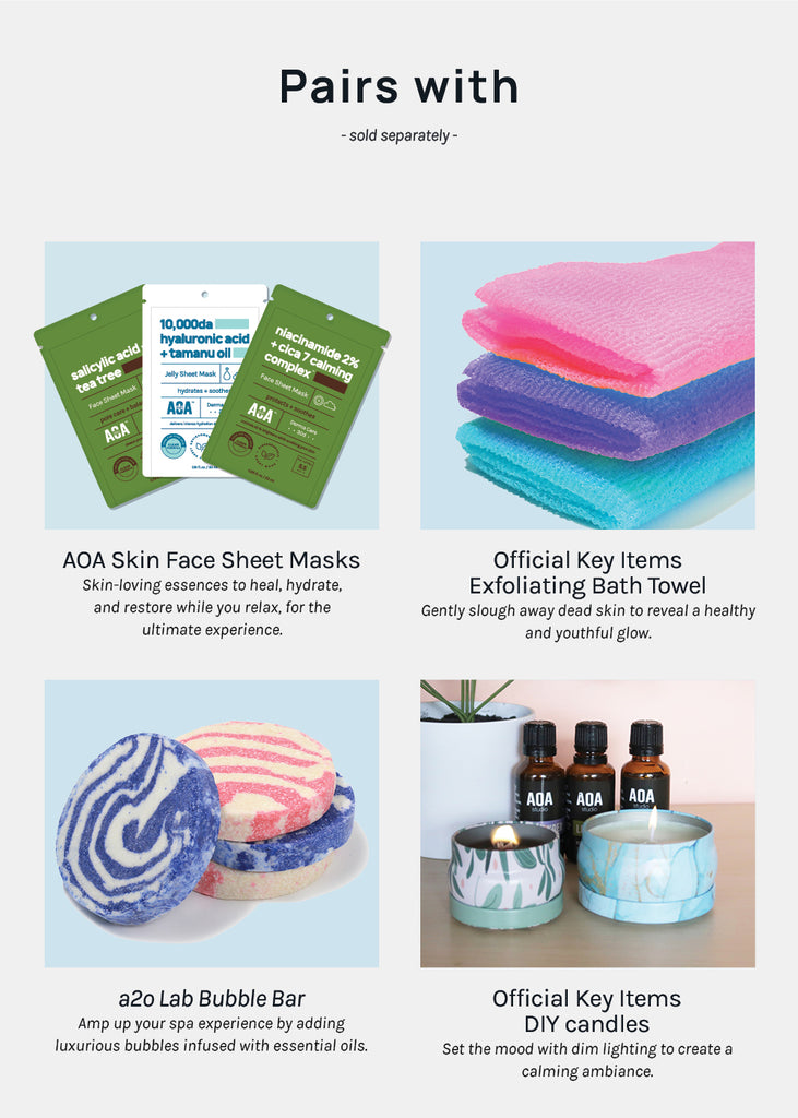 AOA Donut Bath Bomb- Glazed Heaven  SPA - Shop Miss A