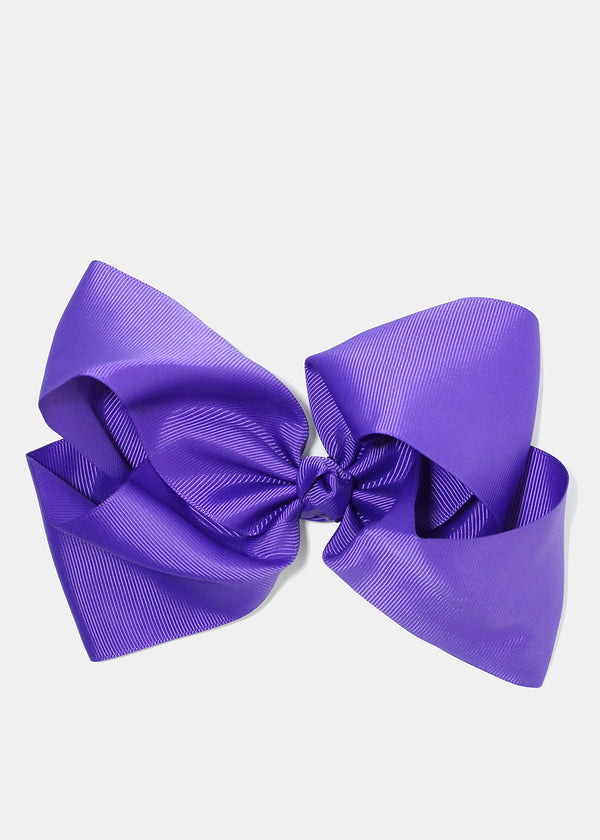 Large Purple Hair Bow  HAIR - Shop Miss A