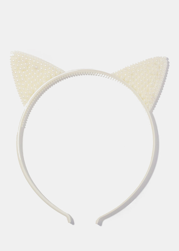 Pearl Cat Ears Headband  HAIR - Shop Miss A