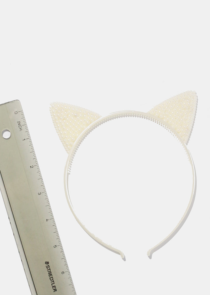 Pearl Cat Ears Headband  HAIR - Shop Miss A