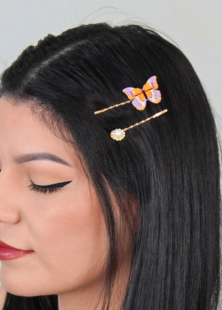 4-Piece Butterfly Hairpins  HAIR - Shop Miss A