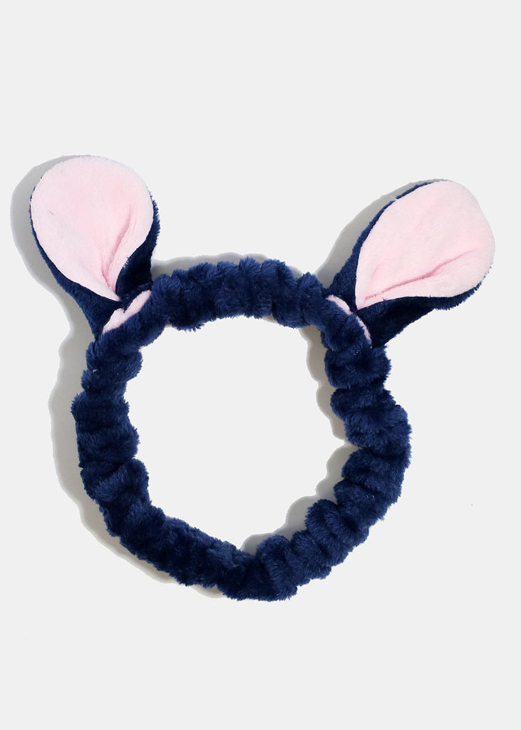 Bunny Ears Spa Headband Blue HAIR - Shop Miss A