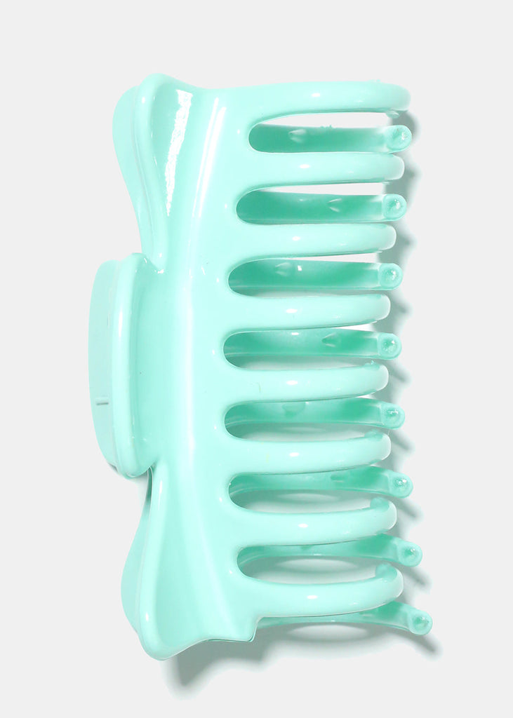 Solid Color Claw Clip Teal HAIR - Shop Miss A