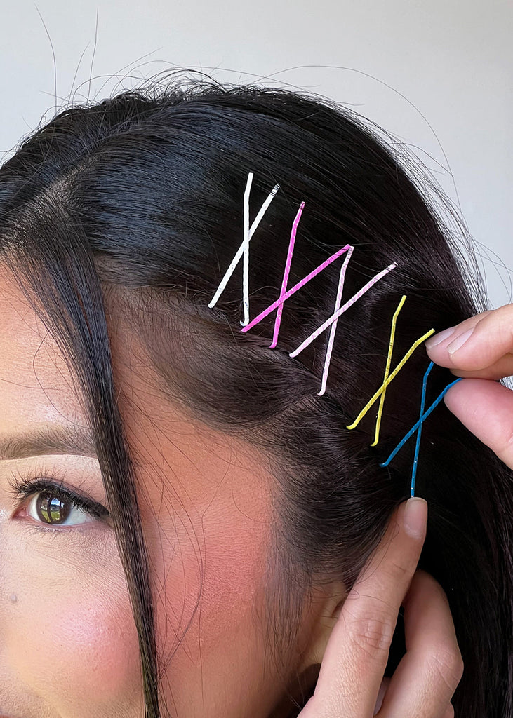 100 Piece Colorful Bobby Pins  HAIR - Shop Miss A