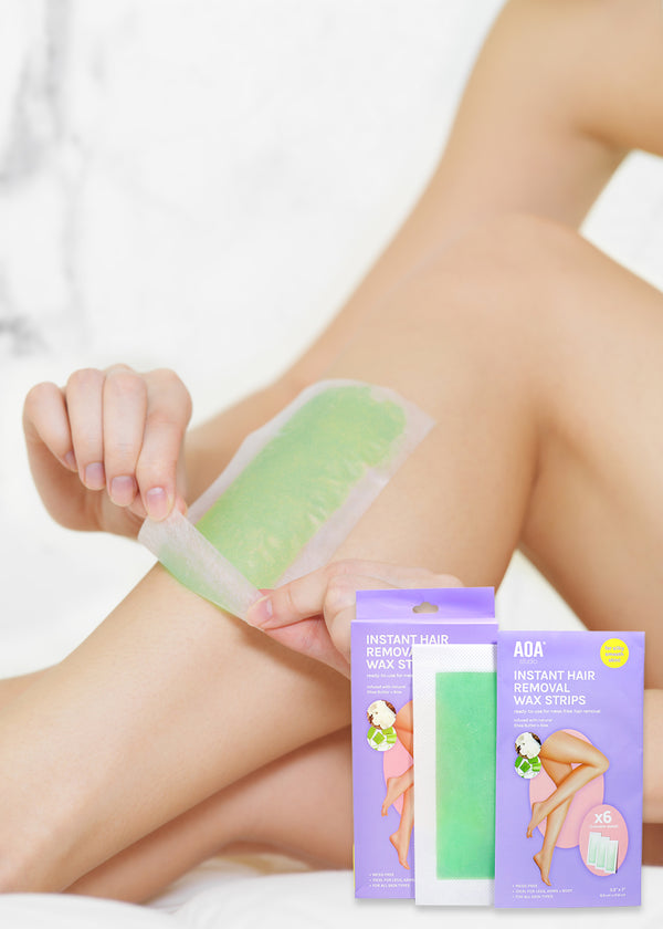 AOA Instant Hair Removal Wax Strips  COSMETICS - Shop Miss A