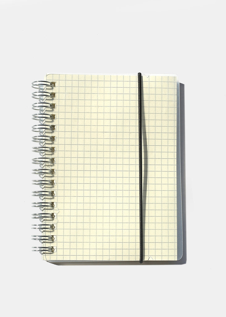 Official Key Items Spiral Notebook A6 Grid Quad Ruled ACCESSORIES - Shop Miss A