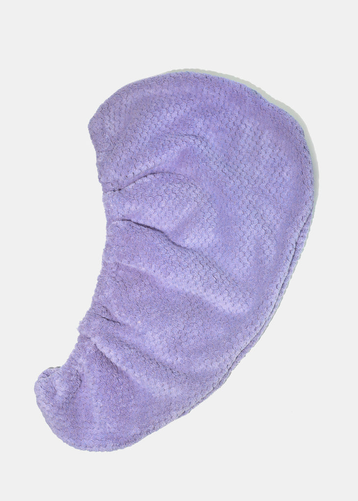 A+ Microfiber Hair Turban Towel Purple ACCESSORIES - Shop Miss A
