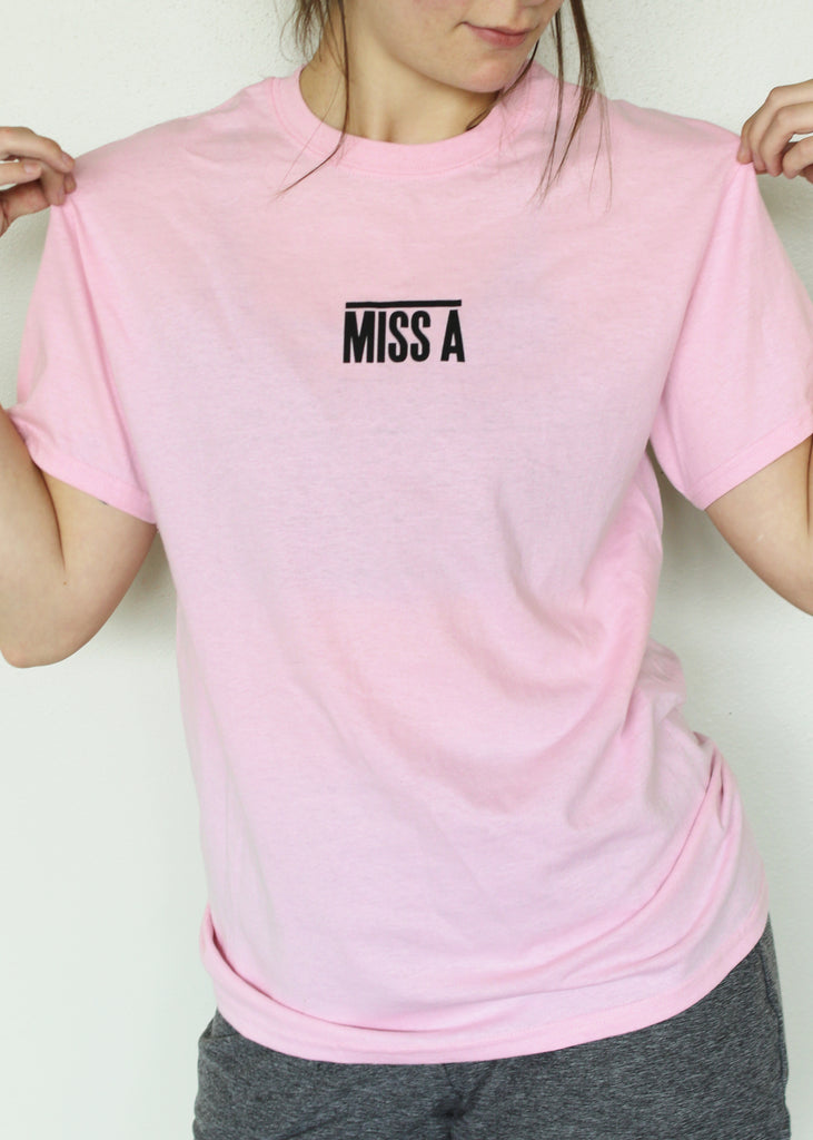 Miss A Pink Tshirt   - Shop Miss A