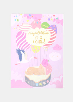 It's A Girl! Greeting Card  LIFE - Shop Miss A