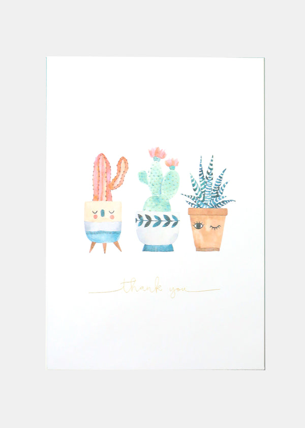 Thank You Plant Greeting Card  ACCESSORIES - Shop Miss A
