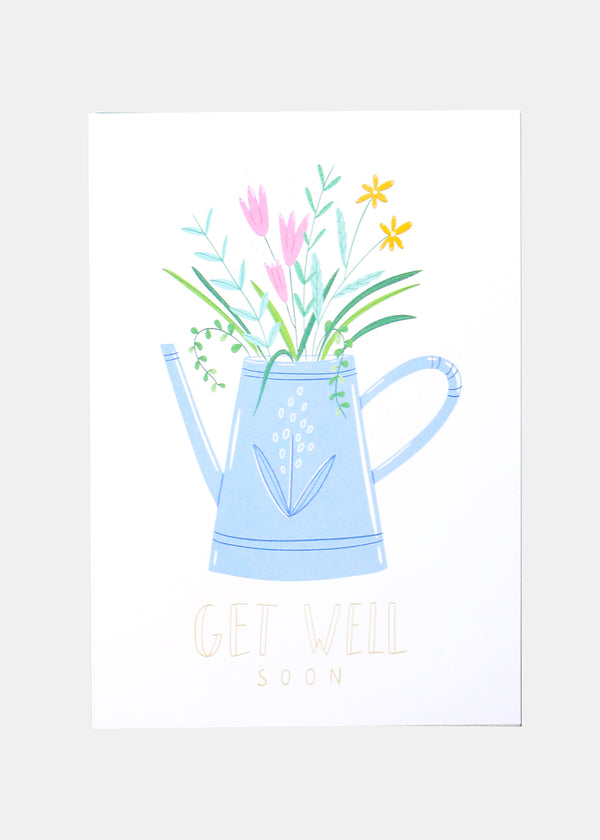 Get Well Soon Flowers Greeting Card 2  LIFE - Shop Miss A