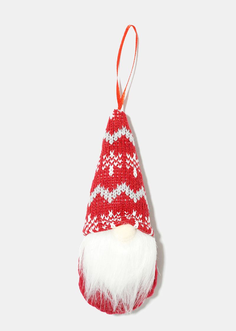 Grey Pattern Gnome Ornament Red LIFE - Shop Miss A