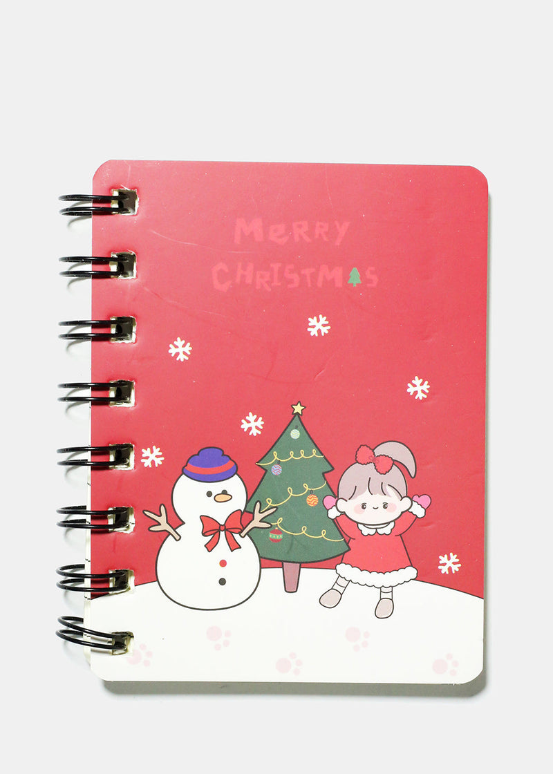 Snowman Mini Notebook  ACCESSORIES - Shop Miss A