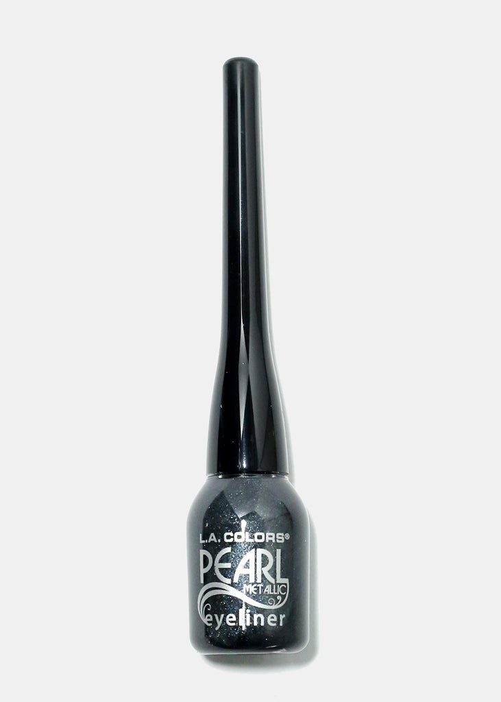 L.A. Colors Pearl Metallic Liquid Eyeliner- Black Pearl  COSMETICS - Shop Miss A