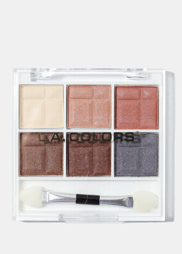 L.A. Colors 6 Color Eyeshadow- Earthy  COSMETICS - Shop Miss A