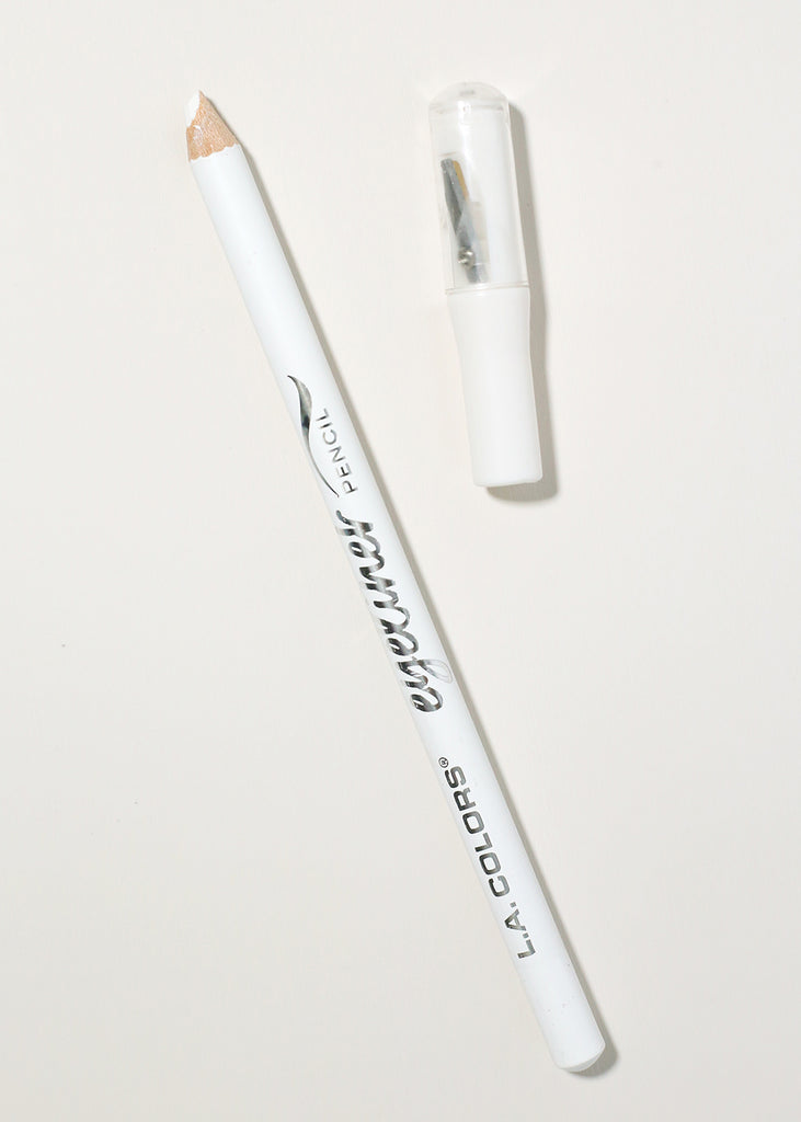 On Point Eyeliner Pencil w/built-in Sharpener - White  COSMETICS - Shop Miss A