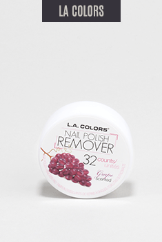 L.A. Colors - Polish Remover Pads - Grape Scent  NAILS - Shop Miss A