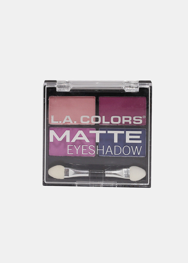 L.A. Colors- 4 Color Matte Eyeshadow- Mattenificent  COSMETICS - Shop Miss A