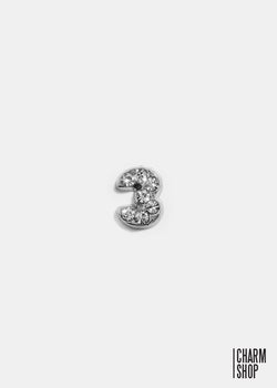 Silver Number 3 Locket Charm  CHARMS - Shop Miss A