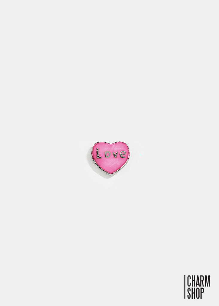 Pink Heart Locket Charm  CHARMS - Shop Miss A