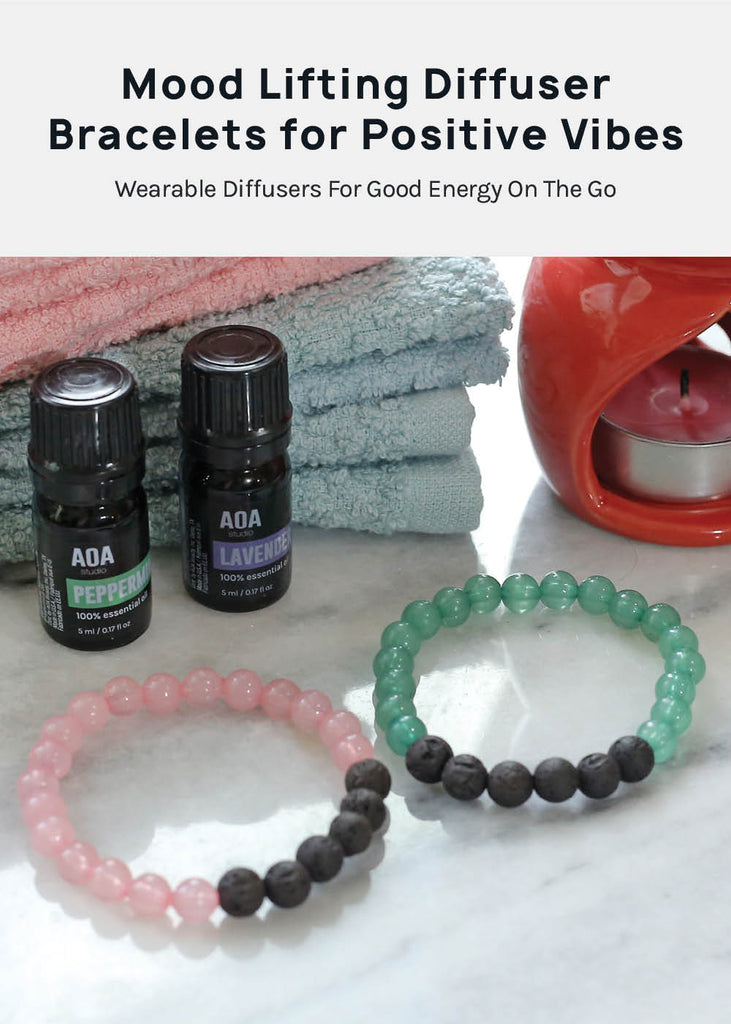 Lava Rock Essential Oil Diffusing Bracelet – Shop Miss A