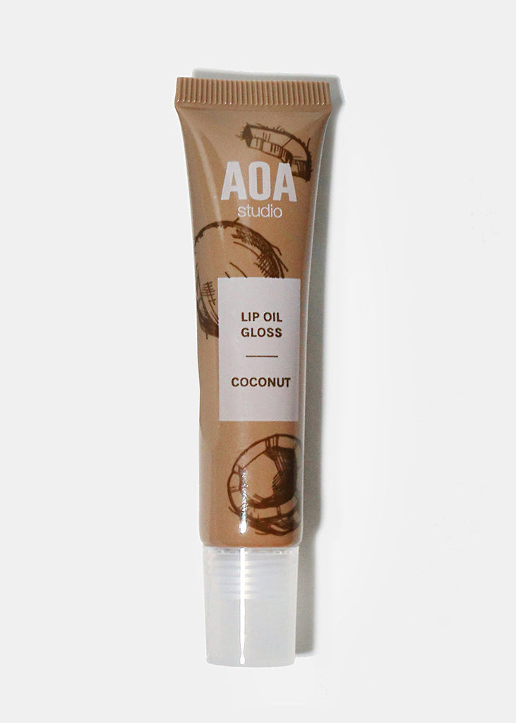 AOA Lip Oil Treatment Gloss Coconut COSMETICS - Shop Miss A