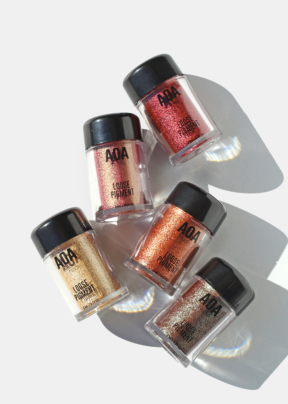 AOA Loose Pigment Powders- Warm Tones – Shop Miss A