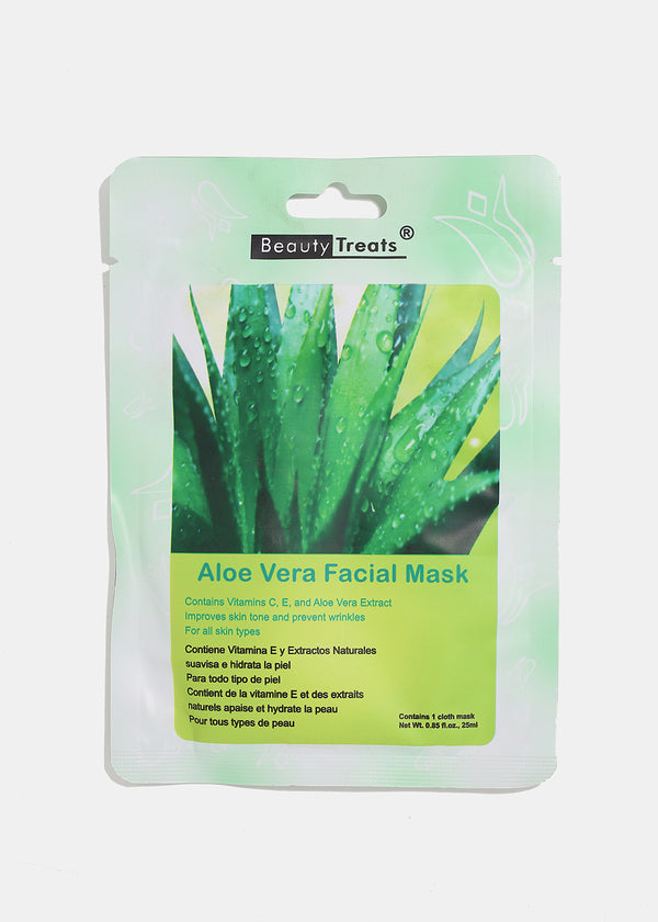 Aloe Vera Facial Sheet Mask  COSMETICS - Shop Miss A