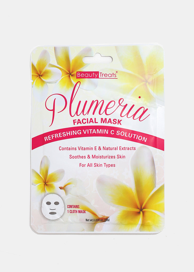 Plumeria Facial Sheet Mask  COSMETICS - Shop Miss A