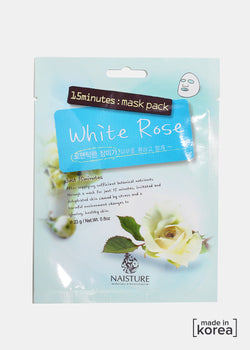 15-Minute Facial Mask - White Rose  COSMETICS - Shop Miss A