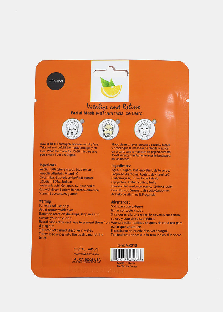 Vitamin C Facial Sheet Mask Skincare - Shop Miss A
