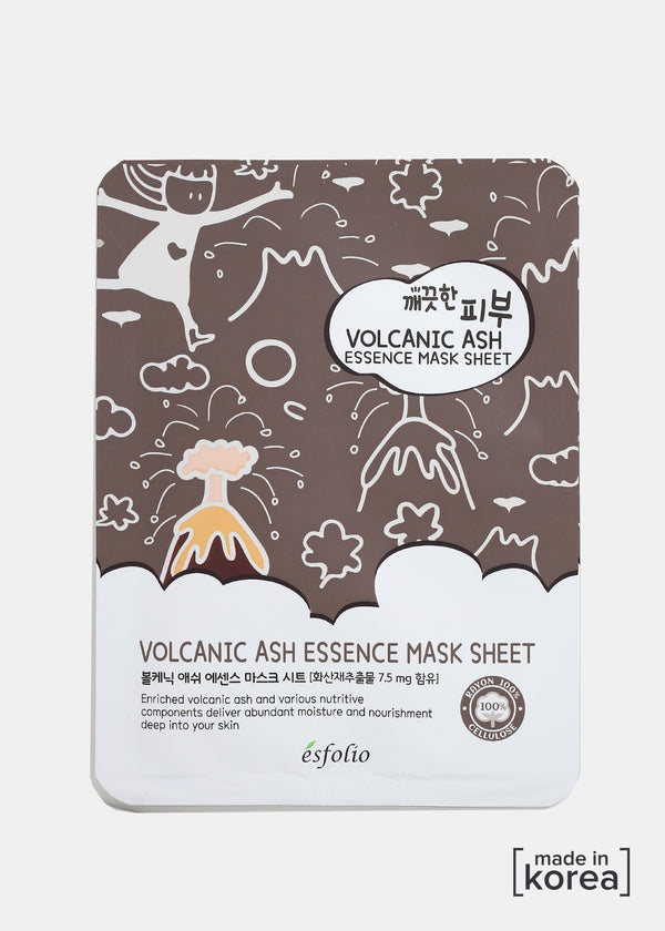 ESFOLIO Pure Skin Essence Mask - Volcanic Ash  COSMETICS - Shop Miss A