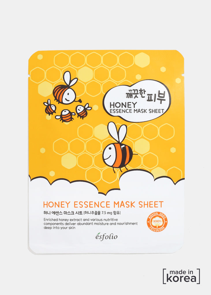 ESFOLIO Pure Skin Essence Mask- Honey  Skincare - Shop Miss A