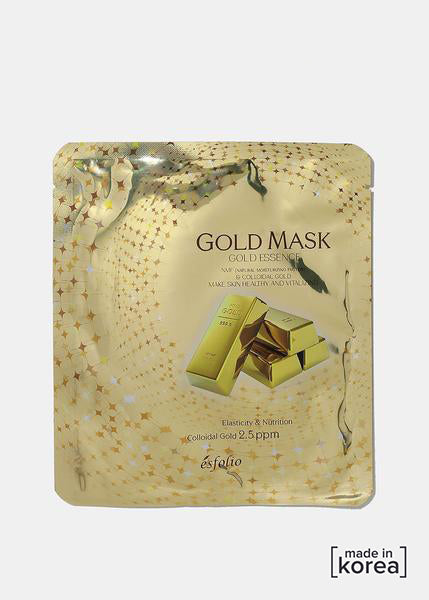 Esfolio Essence Sheet Mask- Gold  COSMETICS - Shop Miss A