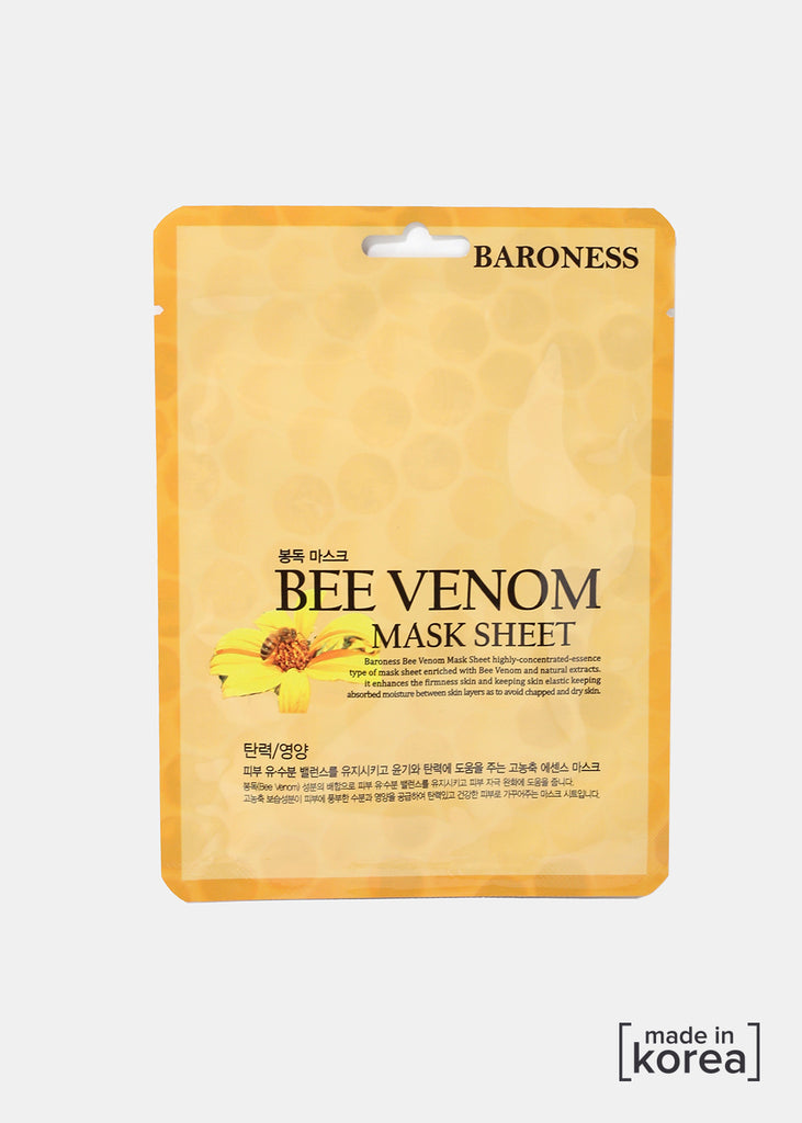 XX Baroness Sheet Mask- Bee Venom  Skincare - Shop Miss A