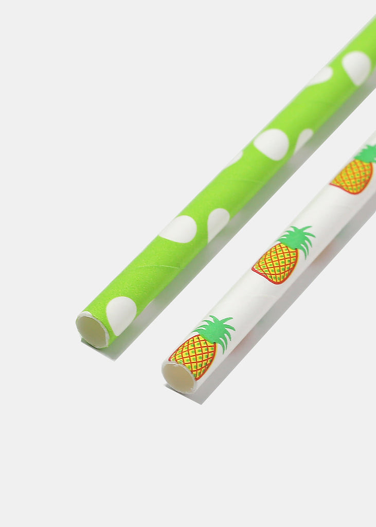 Miss A Party Paper Straws Pineapple SALE - Shop Miss A