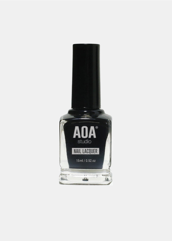 AOA Studio Nail Polish- The Mattes Black Magic NAILS - Shop Miss A