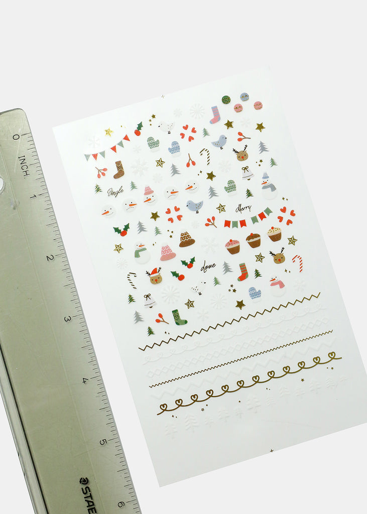 Winter Love Nail Art Sticker Sheet  NAILS - Shop Miss A