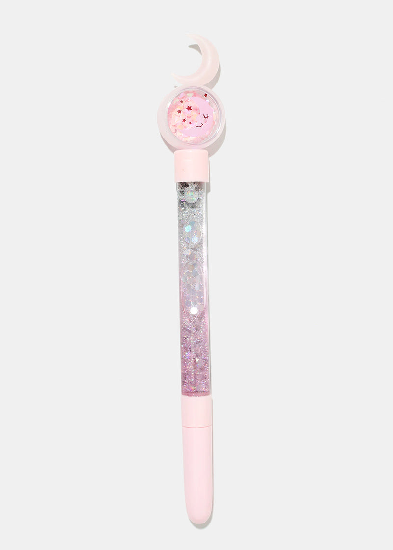 Moon Glitter Fine Tip Pen Pink ACCESSORIES - Shop Miss A