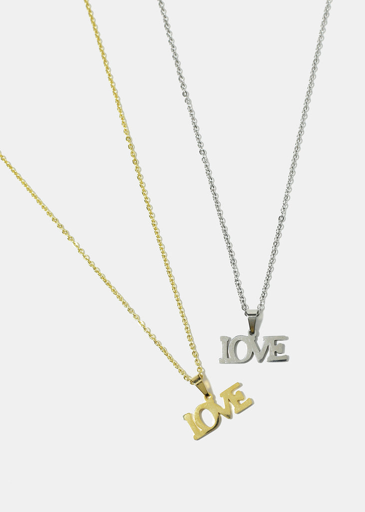 "LOVE" Necklace  JEWELRY - Shop Miss A