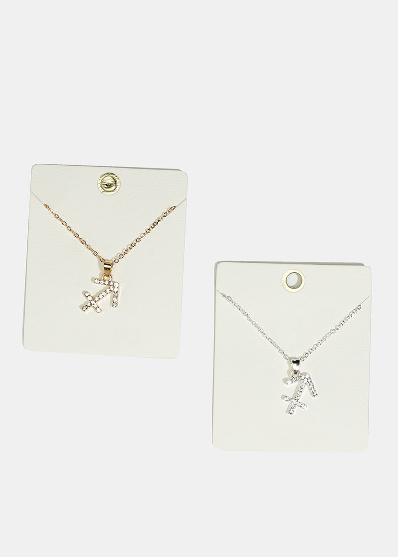 Sparkly Sagittarius Necklace  JEWELRY - Shop Miss A