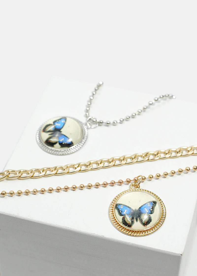 Butterfly Layered Necklace  JEWELRY - Shop Miss A