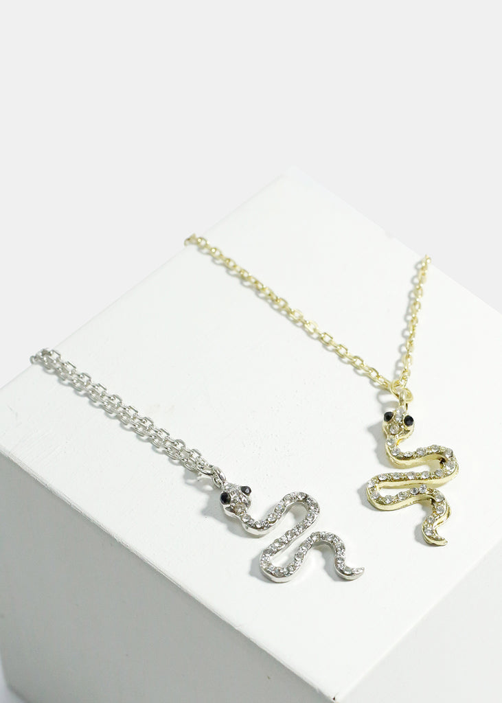 Snake Pendant Necklace  JEWELRY - Shop Miss A